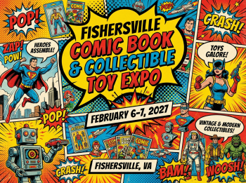 Comic book and toy expo
