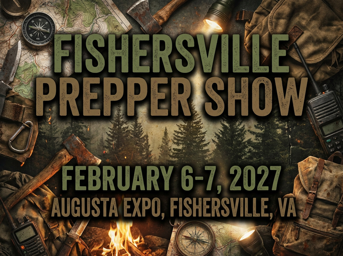 Fishersville Prepper Show – 2/06 – 2/07/2027 – Fishersville, VA – Attendee